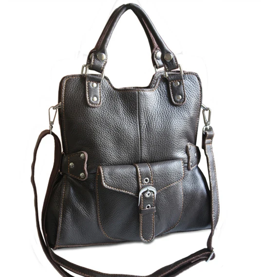 

Luxury Genuine Leather women messenger bags Real Leather Shoulder Bag women Crossbody Bag women handbags Girl Sling Bag Brown