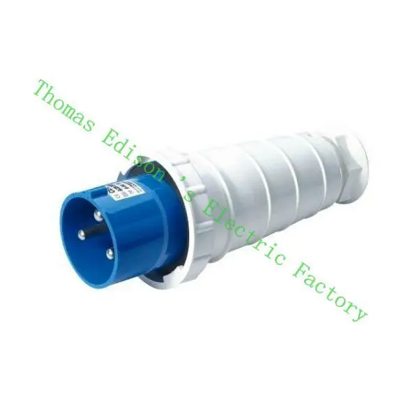 

Industrial Plug Socket Coupler 033 CNQD-033 Blue 63A 220V~415V 2P+E 3pin 10PCS/carton