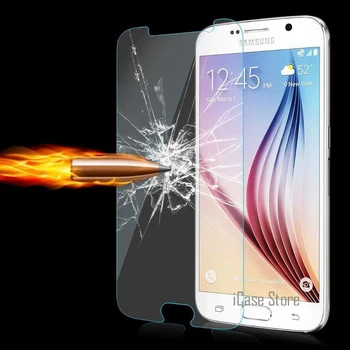 Funda protectora de pantalla de cristal templado 9H para Samsung Galaxy S2, S3, S4, S5, mini, S6 Core, Grand Neo, i9060, A3, A5, J2, J3
