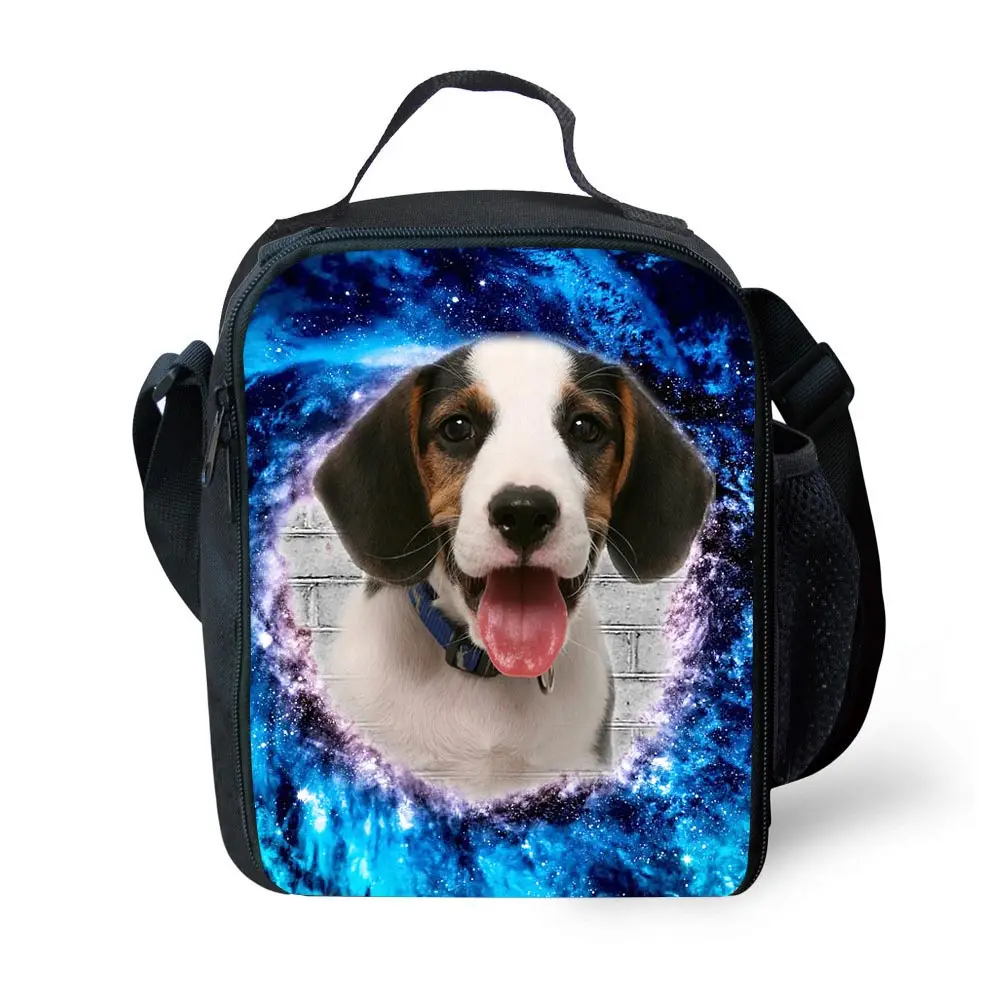 KWD Kids Lovely Dog Lunch Bag Cute Funny Puppy Print Fresh Cooler Custom Personalized Pet Lunchbox for Students Boys Girls Gift (14)