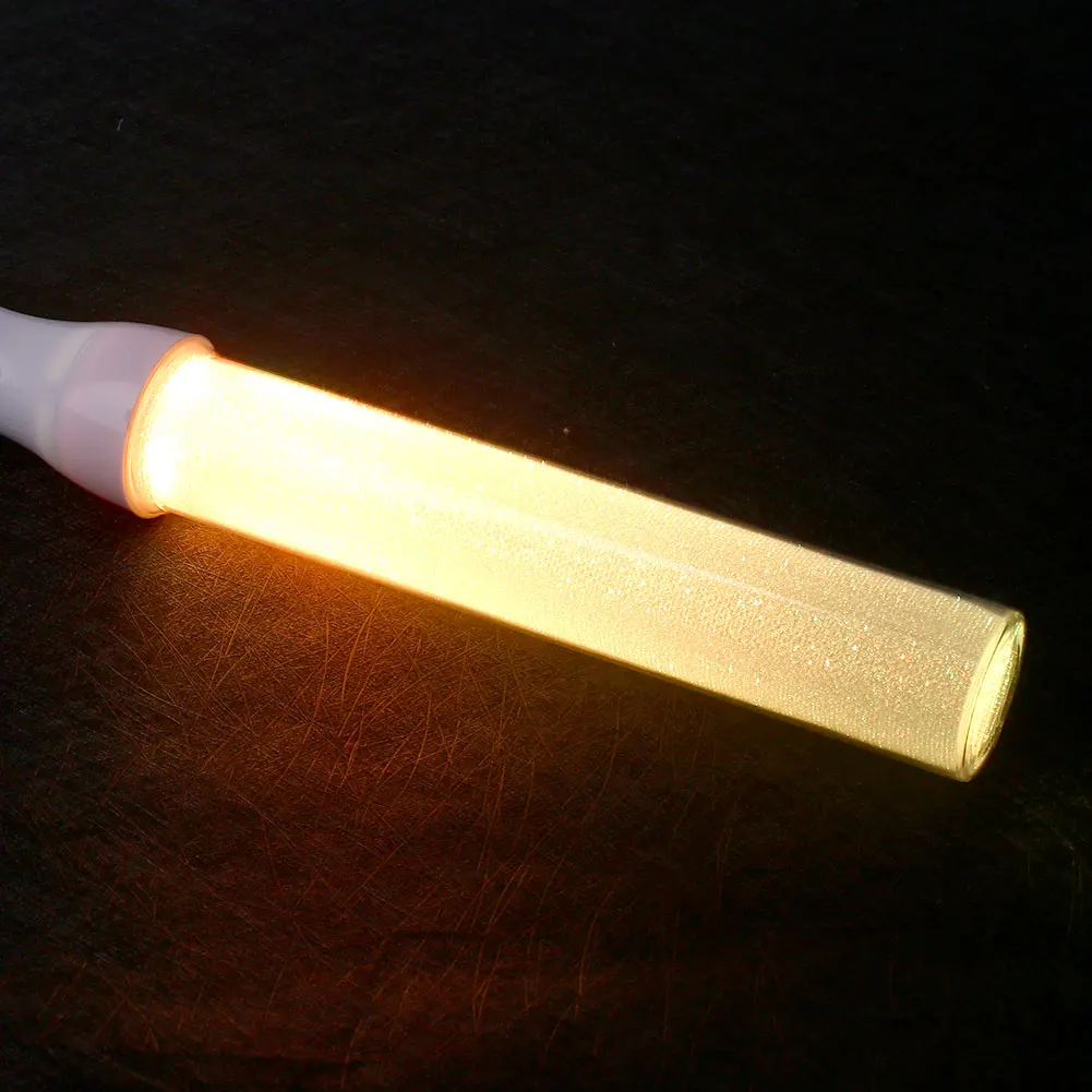 Палочка светящаяся ABS+ ПВХ вечерние принадлежности практическое световой Glo палочки ночь с цветным принтом «освещение Светодиодная светящаяся палочка Прямая