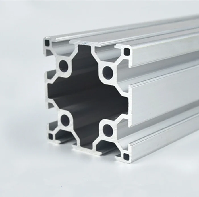 

6060 aluminum extrusion profile european standard white length 800mm industrial aluminum profile workbench 1pcs