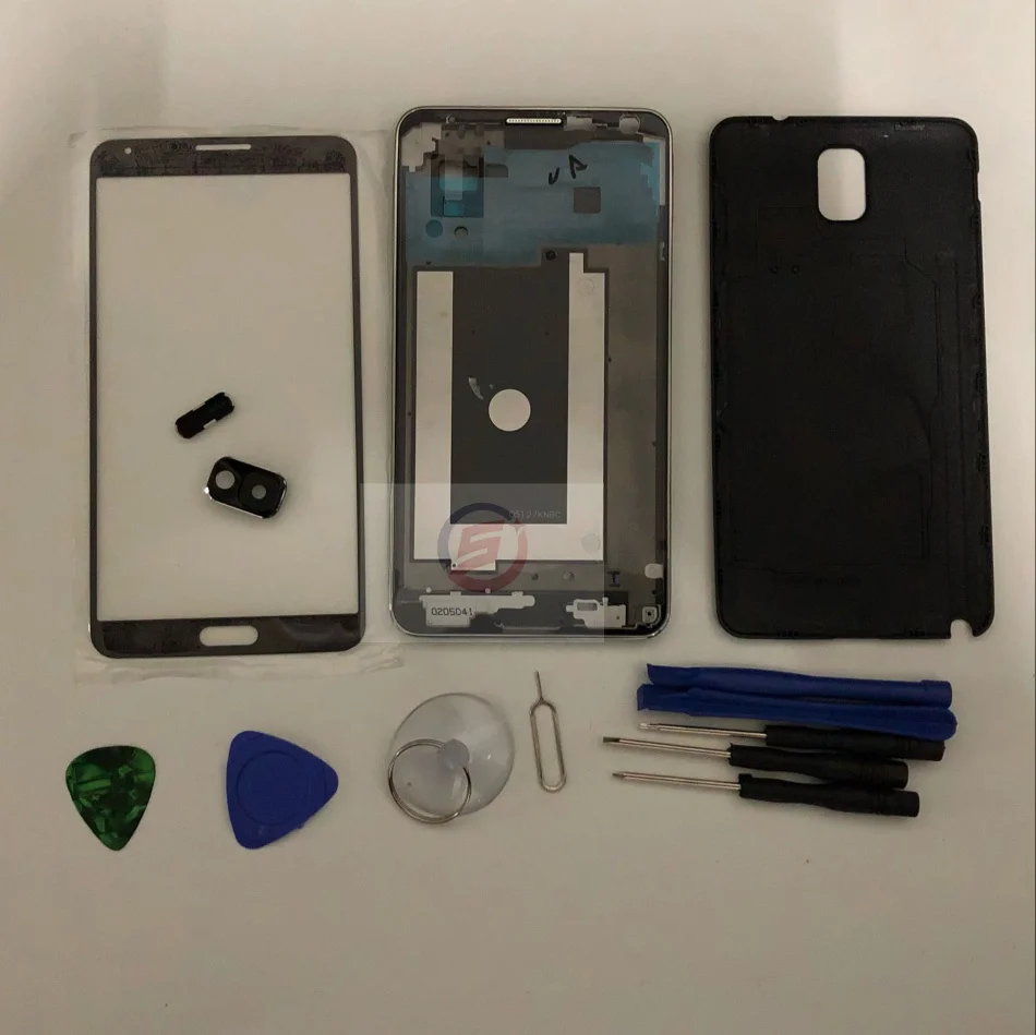 

Replacement Parts for samsung Galaxy Note3 N900V N900 N9005 N9006 housing set Carcase case Note 3 Accessories+Tools