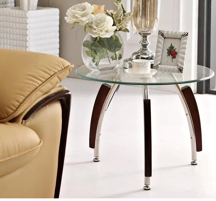 Free shipping Toughened glass tea table. The circular transparent small round table. Free shipping Toughened glass tea table. The circular transparent small round table.