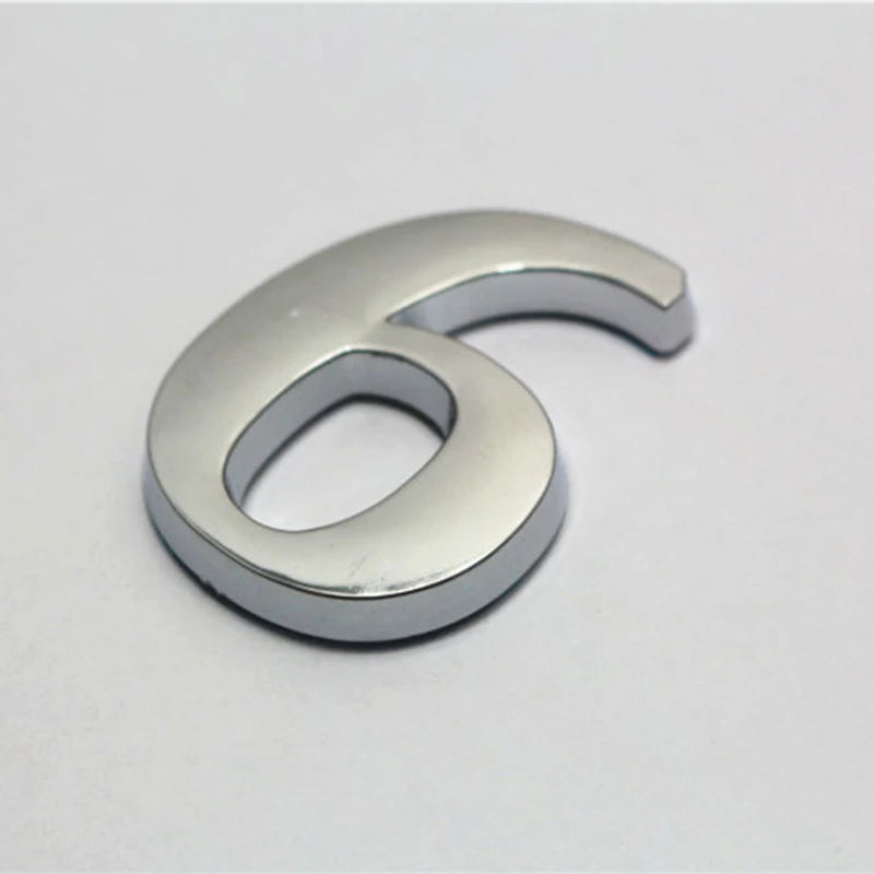 

0-9 House Number Sign Self Adhesive Address Digit Sticker Plate Numeral Door Plaque for Home Hotel Dropshipping