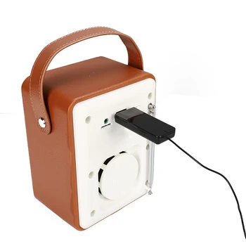 

DAB Digital Radio Receiver with Antenna for Bluetooth Speaker Home Stereo TV with USB Read Disk Function Accessories