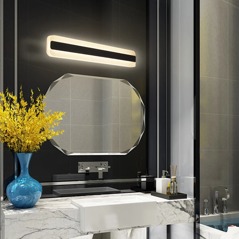 

38CM 51CM long Warm White Mirror Makeup Mirror Bath Lights Modern Mirror LED Light Household Lighting Fixture Wall Lamp Mirror