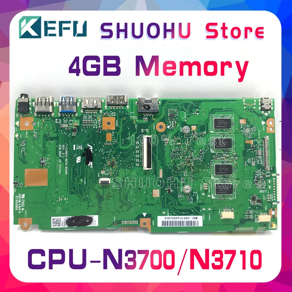 Motherboard Fit ASUS X540S R540S F540S X540SA N3050 2GB Mainboard