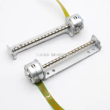 

5pcs 3-6V 2 phase 4 wire micro stepper motor hybrid stepping motor with screw rod 52.5MM