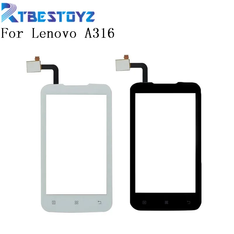 Мобильный телефон с сенсорным экраном для Lenovo A316 A316i сенсорный экран Переднее