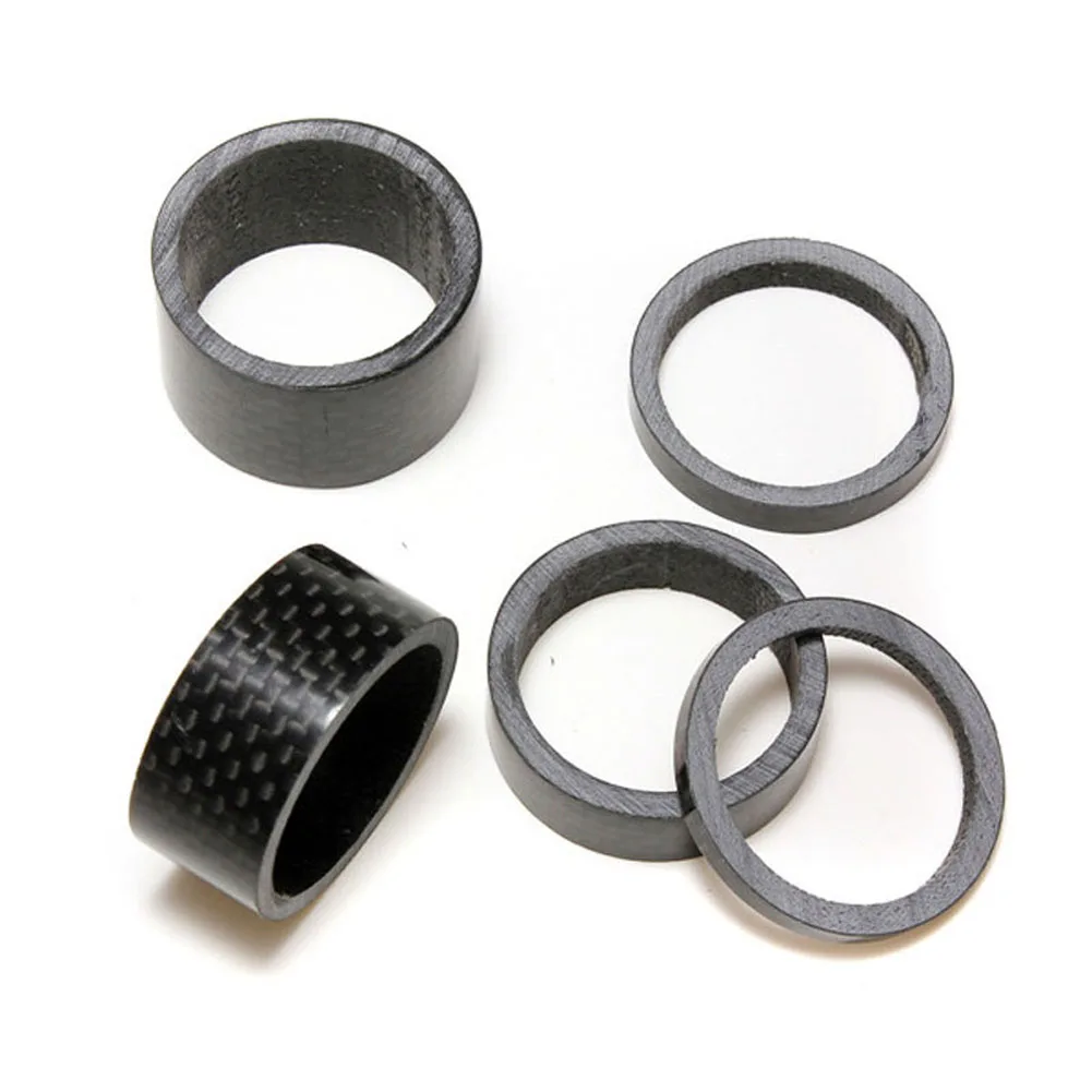 

Hight Light Brand New Bicycle Accessories 3/5/10/15 / 20MM Highway And Mountain Bike Front Fork Carbon Fiber Washers B2Cshop