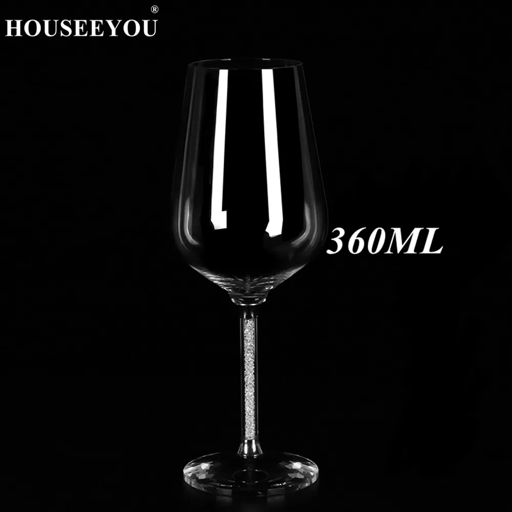 HOUSEEYOU свадебные бокалы для вина 360/470 мл хрустальные Роскошные вечеринки