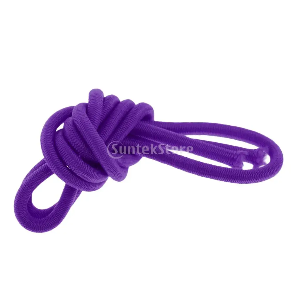 3mm x 0.5/1/2/5/10/20/30/50/100m Elastic Bungee Rope Shock Cord Tie Down Kayak Canoe Boat Trailer Purple/Rose