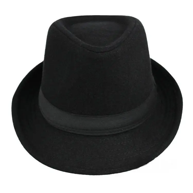 2015 Brand New Fashion Pure men Women's Large Brim Caps fedoras Floppy Jazz hat Vintage Popular wool caps