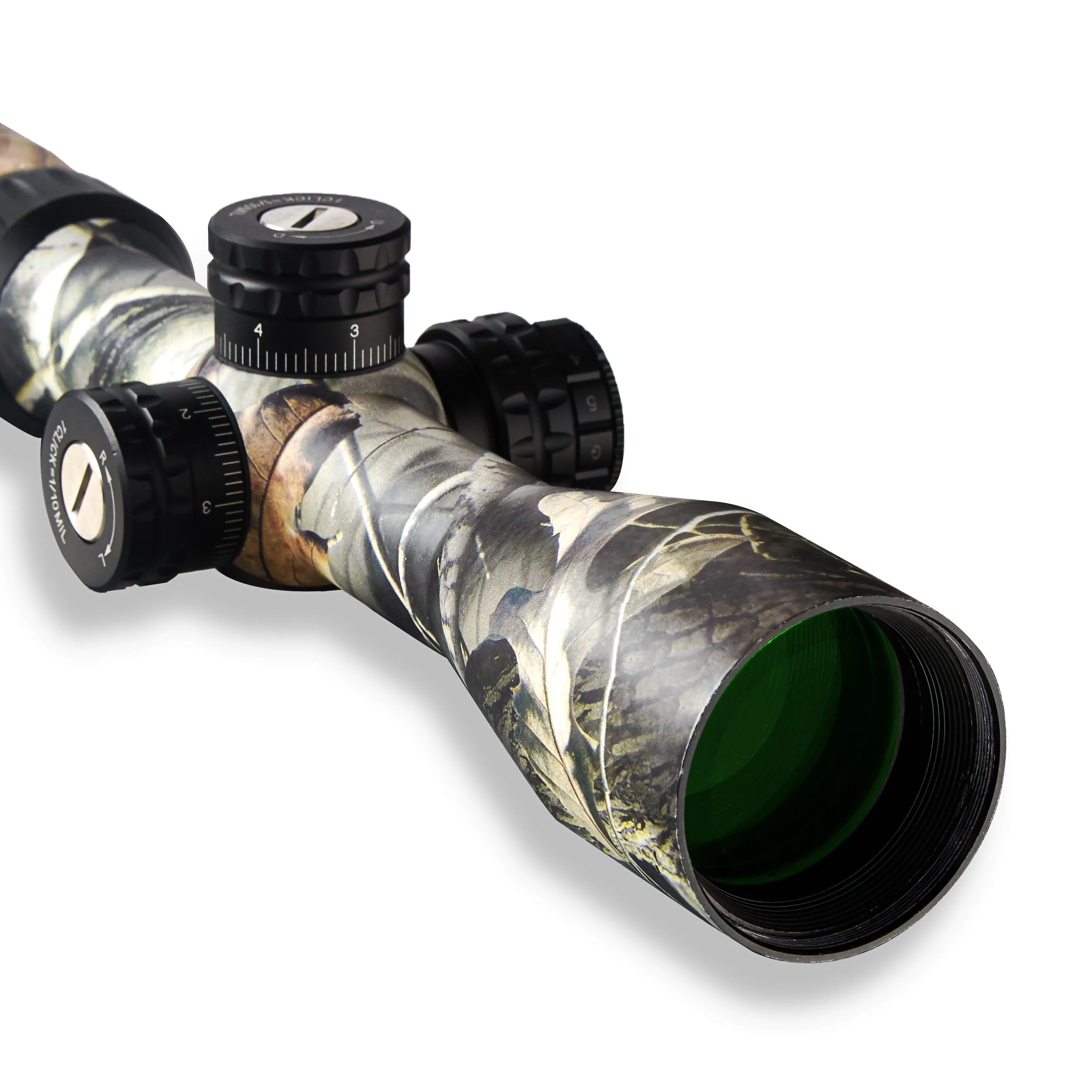 Bobcat King Optics BK 3 12X44 SFIR Камуфляжный внешний вид тактический Оптический Прицел