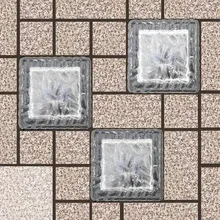 Солнечный Лед Куб огни водонепроницаемый изменение цвета светодиодный светильник из стекла кирпича для дорожки двора сада LB88