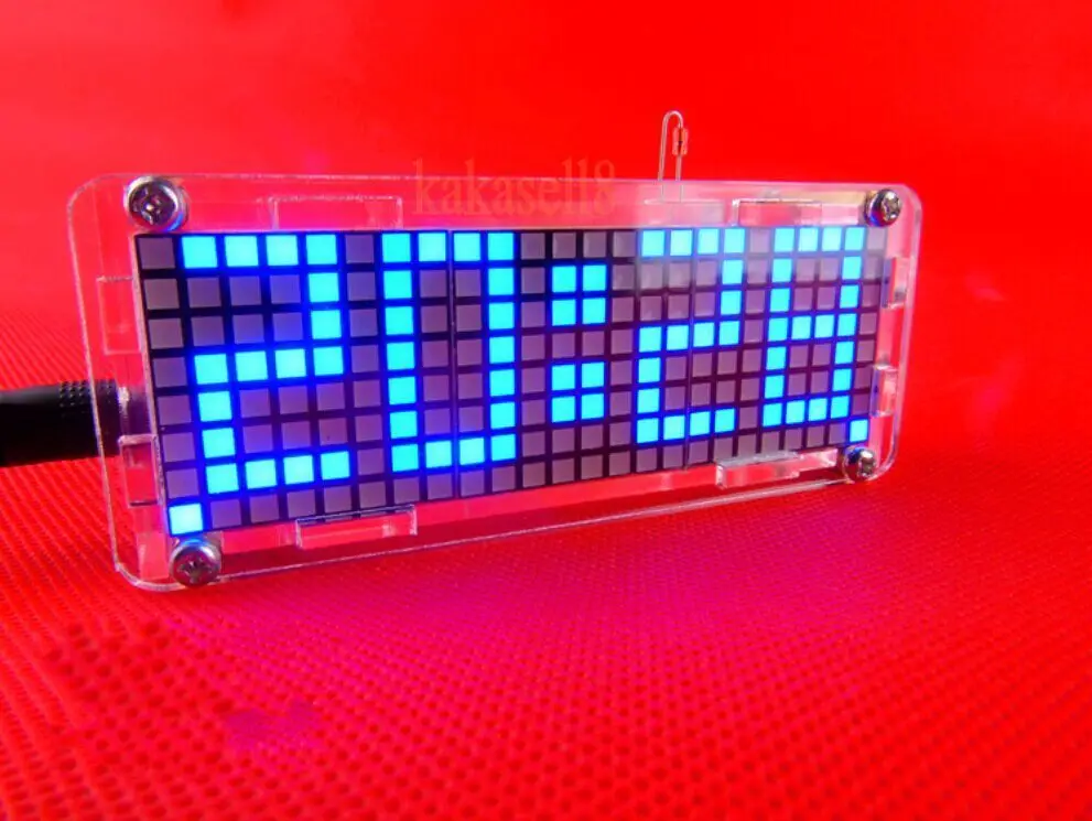 

DIY Kits digital clock electronic Alarm clock microcontroller time thermometer
