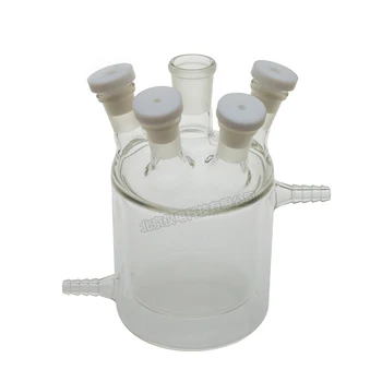 

Five water bath electrolytic cells, five water bath circulating temperature control, can be used with rotating electrodes.