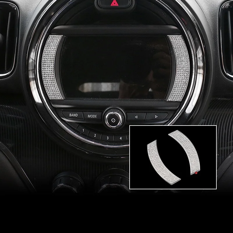 

Car Decorative Auto Chromium Automovil Interior Dashing Bright Sequins Sticker Strip Accessory Modification 18 19 FOR MINI F56