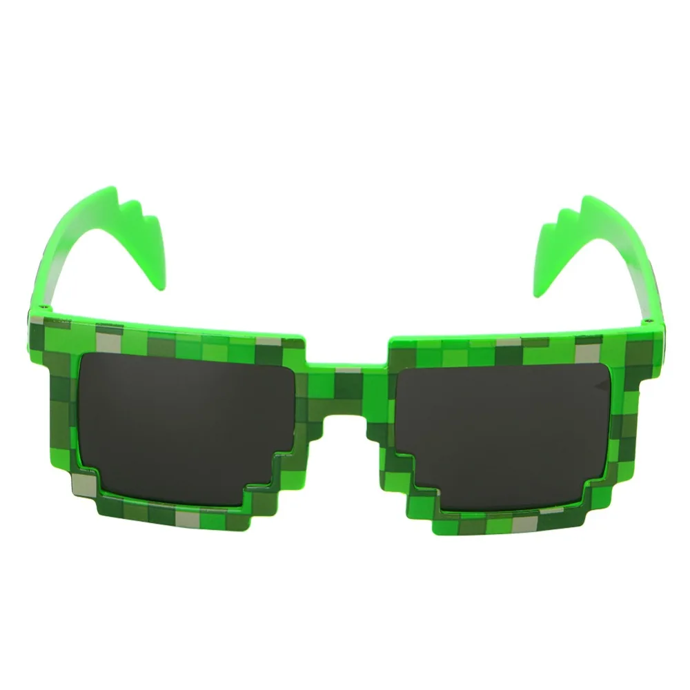 Новинка Pixel очки-мозаика солнцезащитные очки вечерние Косплэй наряд для фотосессий игрушка унисекс