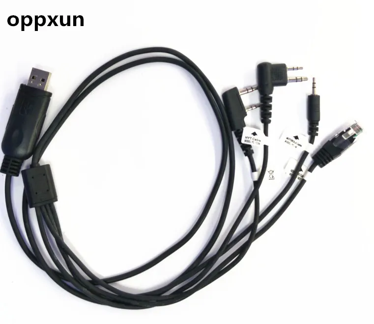 4 в 1 USB кабель для программирования адаптер для Kenwood для Motorola HYT Baofeng Puxing Радио