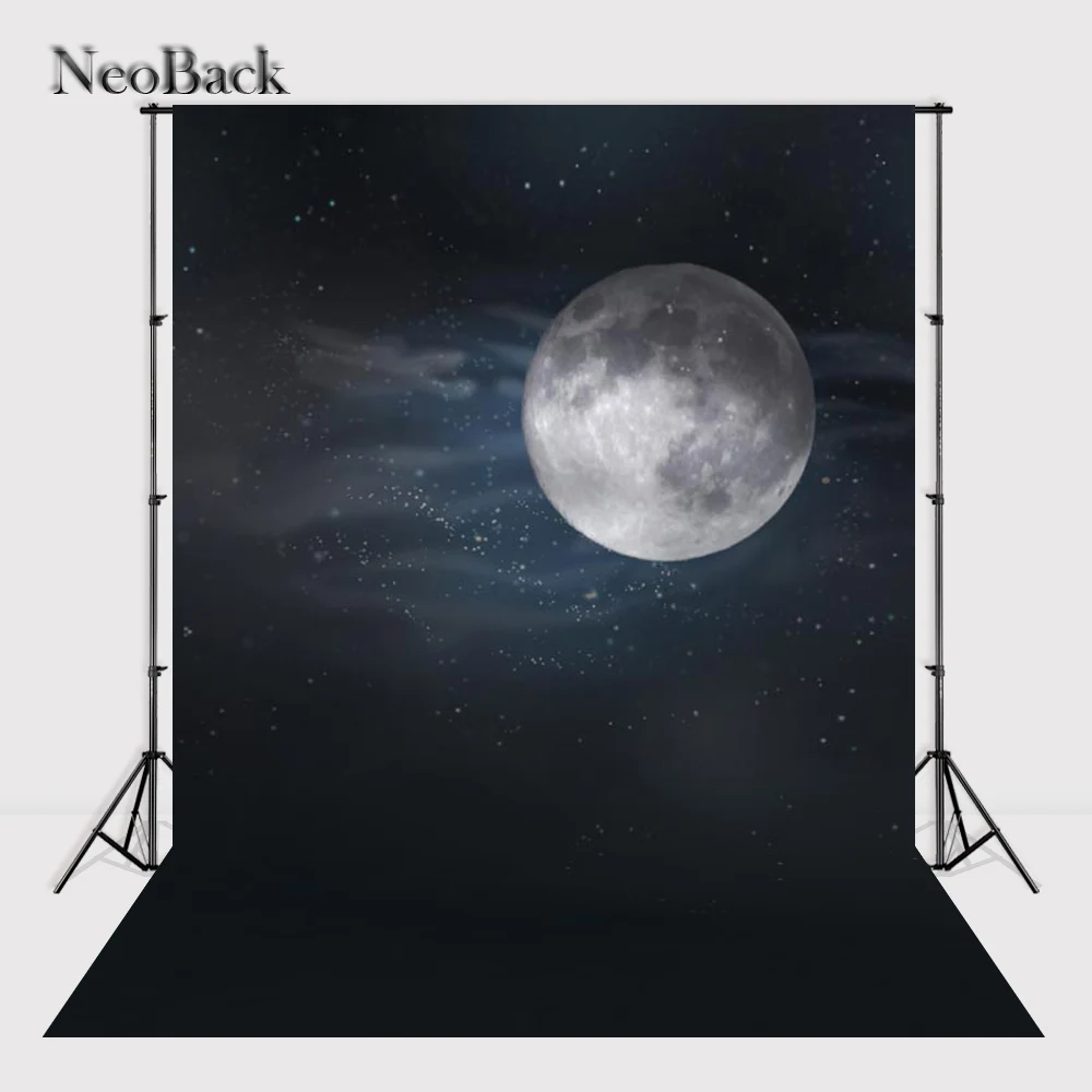 

NeoBack 5x7ft thin vinyl unwashable Scenic city night view children backgrounds Computer Painted Backdrops A0774