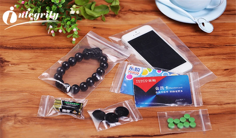 

INTEGRITY 5000pcs 6*9cm Self Seal Plastic packagingzip lock poly Festive Party Supplies Gift Bag Sundries Storage Waterproof bag