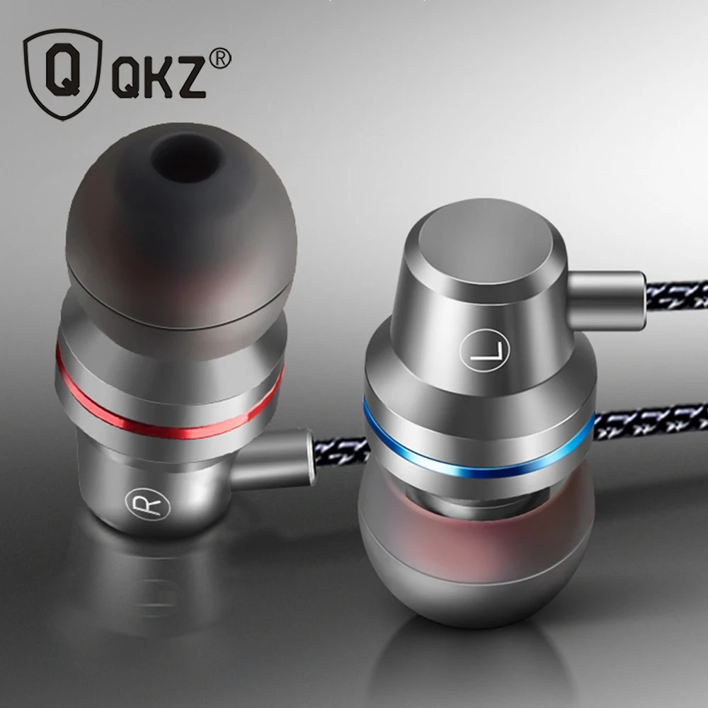 Наушники QKZ DM1 наушники вкладыши гарнитура С микрофоном 3 цвета fone de ouvido игровая