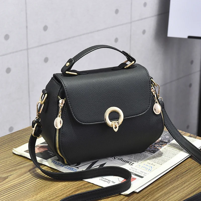 

Brand Bags For Women 2018 Women Handbag Hot Sale New Ladies Shoulder Tote Solid Color Messenger Hand Bag Zipper Crossbody Bag