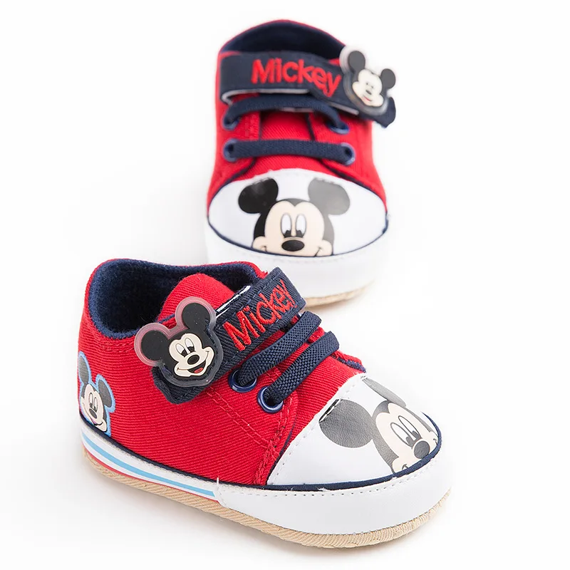 disney tênis do bebê da criança menino primeiros caminhantes menina sapatos de bebê menino moda dos desenhos animados mickey sapatos