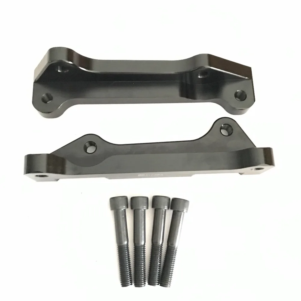 Jekit front adapters brackets with bolts for Brembo GT6 brake calipers