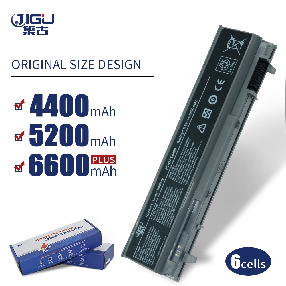 Аккумулятор JIGU для ноутбука Dell 312 0748 0754 0917 451 10583 C719R KY265 KY477 NM631 PT434 U844G 6 ячеек|battery for