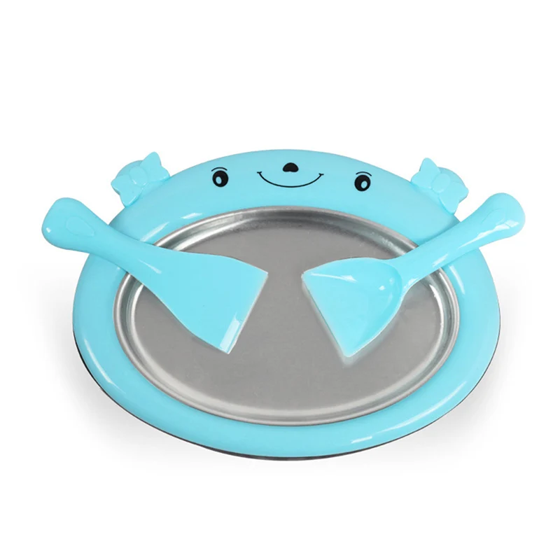 

Economical Instant Ice Cream Maker Yogurt Sorbet Gelato Ice Roll DIY Maker Pan for Kids ds99
