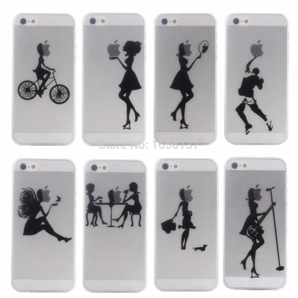Новое поступление ультра тонкий жесткий чехол из поликарбоната для Apple i Phone iPhone 5
