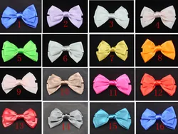 

Free shipping   U Pick 5.7" Big Hair Satin Bow Hair Clips 16 Colors To Choose