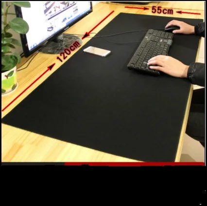 Резиновый коврик для мыши Metoo 1200X550X3MM XXXL с фиксируемыми краями очень большой Dota 2 LOL
