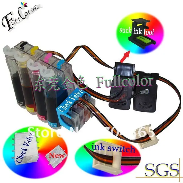 Aliexpress Free Shipping Ciss Kits For Hp 61 Black Free Shipping Ciss Kits For Hp 61 Black Tricolor Prinithead Ink Cartridge Diy