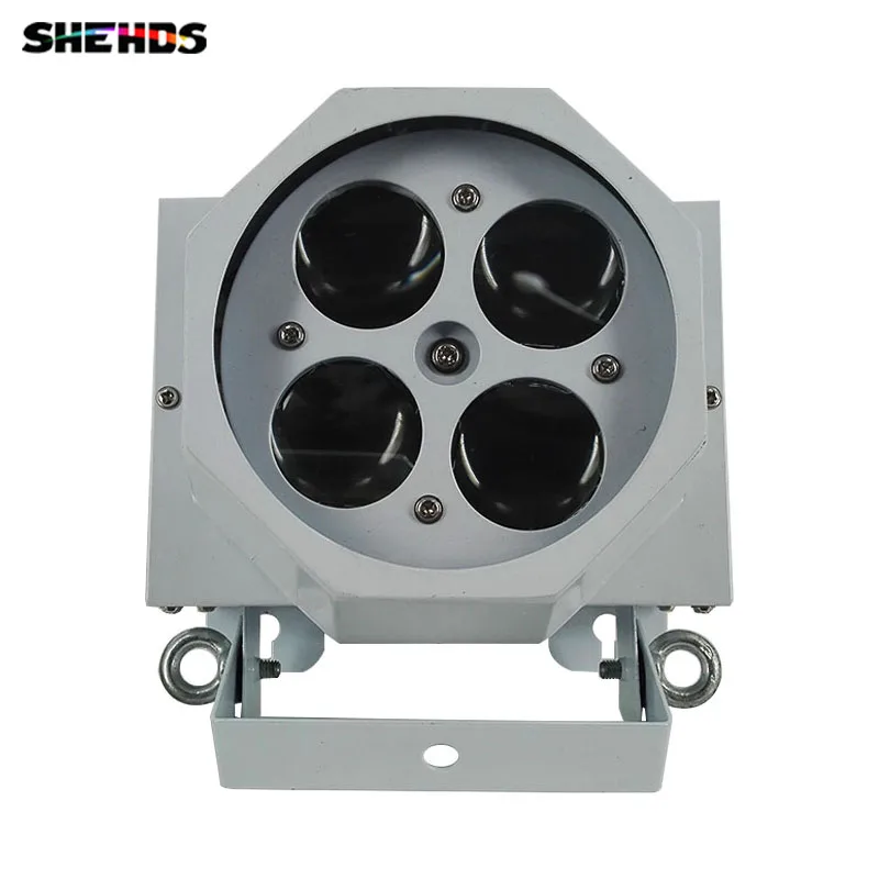 

2pcs/lot 4 eyes LED Gobo Light 15W LED Pattern 4 Fixed Gobo Wheel Disco Effect Lighting For KTV NightClub Bar 9 DMX Channels