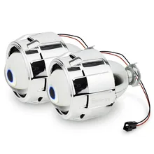Safego hid bi-xenon lens kit mask Shroud 2.5inch bixenon projector lens for H4 H7 Bi xenon lens H1,H11,9005,9006 car headlight