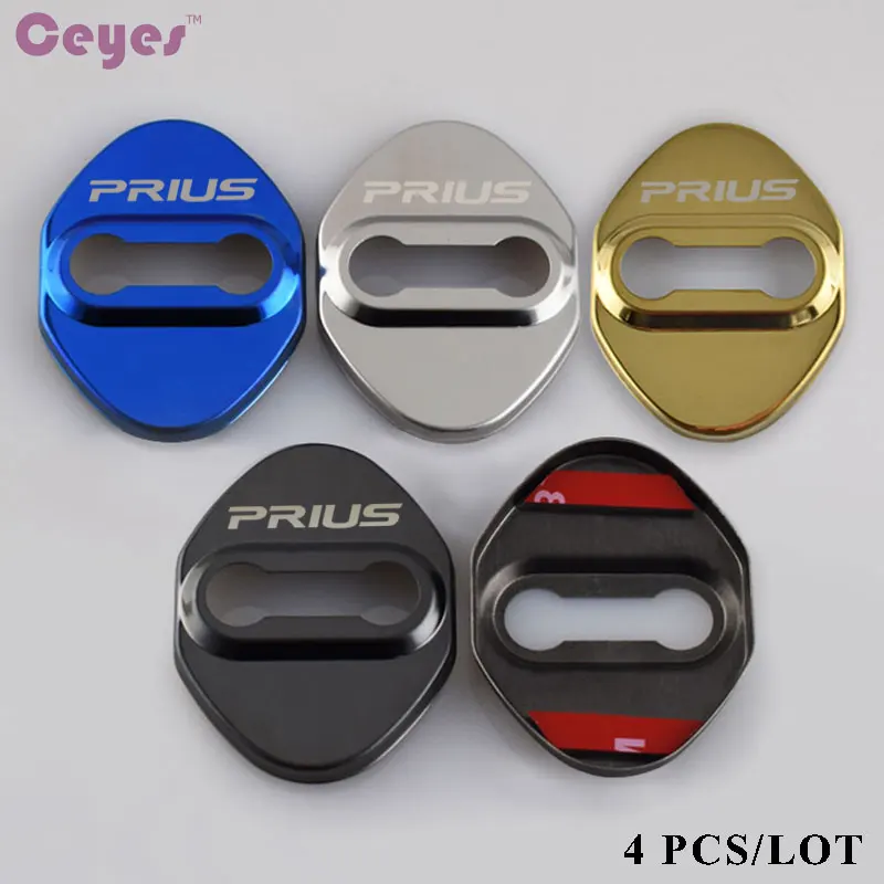 

Ceyes Door Lock Decoration Protection Cover Car Styling Case For Toyota Prius Corolla Camry Avensis Rav4 Yaris Auris Car-Styling
