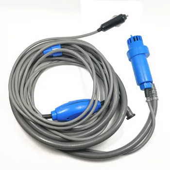

NEW Electity Car Shower Automatic pumping 12V Outdoor Portable High Pressure Washer with Car plug Travel Camping Tool