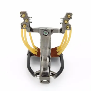 

Slingshot Powerful Hunting Slingshot with Wrist Support Rubber Band Plastic Pocket Slingshot Outdoor Sling Shot 2019