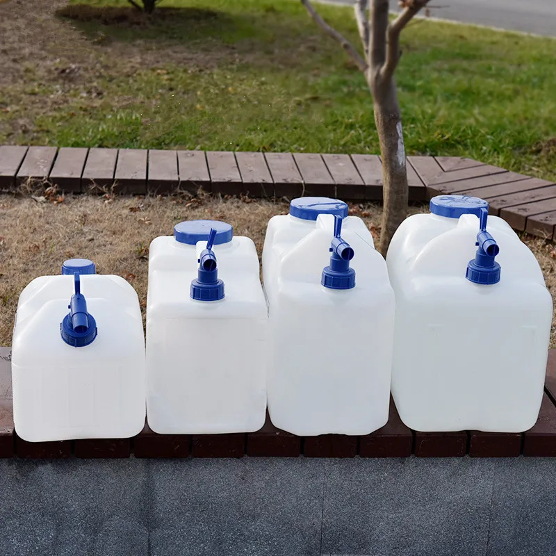 Большой емкости 10 литровый портативный ведро для питьевой воды домашний открытый контейнер для воды пищевой резервуар для воды с краном