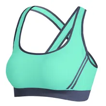 Без стального кольца Сексуальная Йога тонкий дышащий крест назад Ударопрочный Йога для фитнеса, бега, занятий спортом бюстгальтер