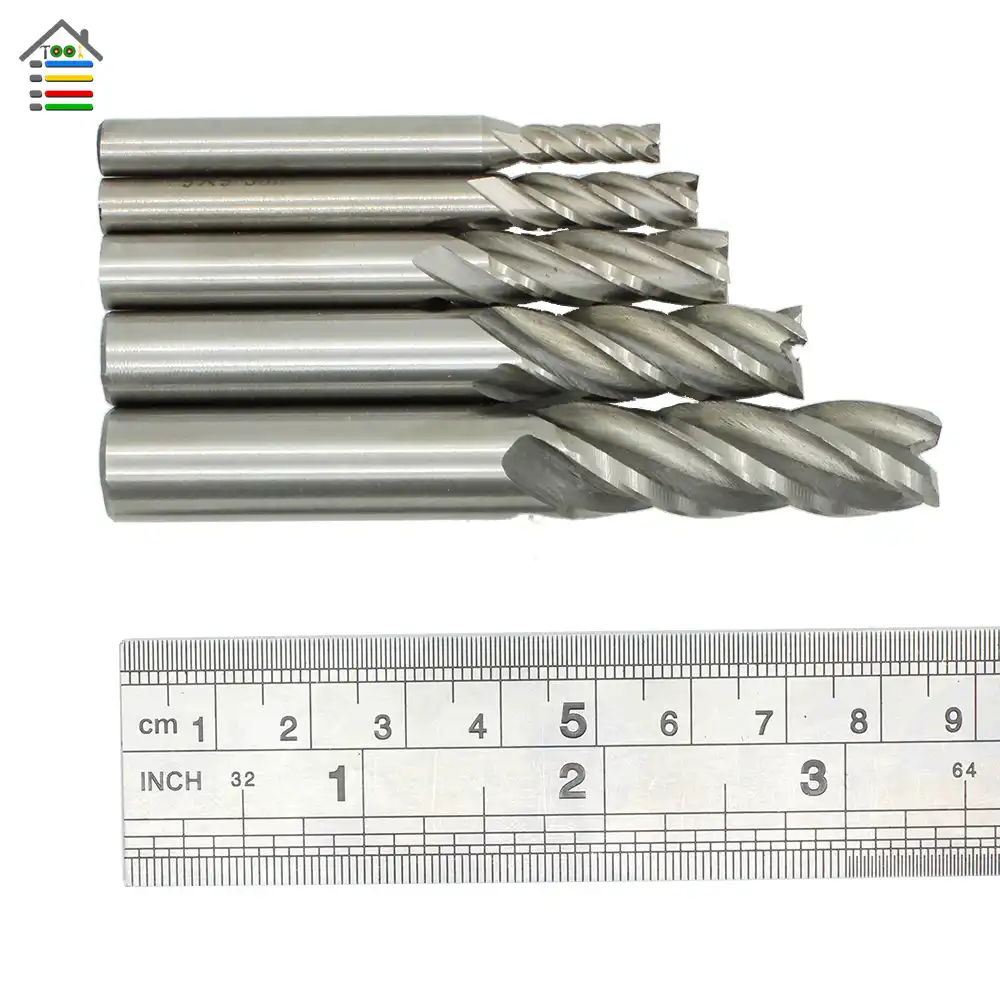 4 Flutes End Mill 12mm CNC Milling Cutter Metalworking Tungsten Carbide Bit Burr