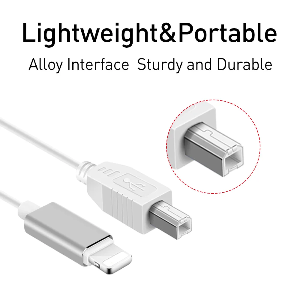 1 5 м 8 контактный адаптер к USB Type B OTG кабель штырь для iPhone iPad электронному