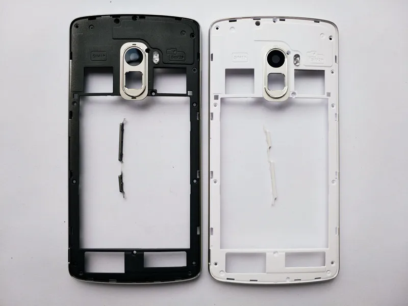 

New Middle Holder Middle Frame For Lenovo K4 NOTE A7010 Housing Case With Antenna+Camera Lens+Power Volume Buttons