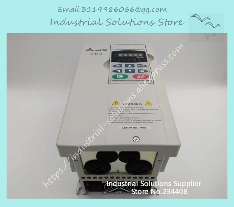 Вход 1ph 220V Выход 3ph общего инвертор VFD022B21A 0~ 240V 11A 0,1~ 400 Гц 2.2KW 3HP