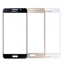 Получить скидку Для samsung Galaxy A5 2017 A520 A520F внешний Стекло Топ/передняя линза спереди Экран крышка (Без планшета) для Galaxy A5 2017