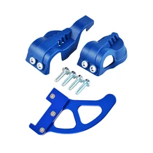 Front Fork Leg Shoes Cover Rear Brake Disc Guard Protector For Husqvarna 125 150 180 200 250 300 350 450 500 501 FC TC FE TE TX цена Front Fork Leg Shoes Cover Rear Brake Disc Guard Protector For Husqvarna 125 150 180 200 250 300 350 450 500 501 FC TC FE TE TX цены онлайн